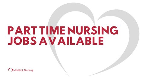 Part-time RN jobs can be found through various channels