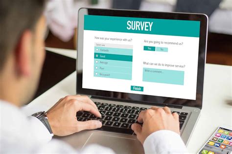 Participating in online surveys