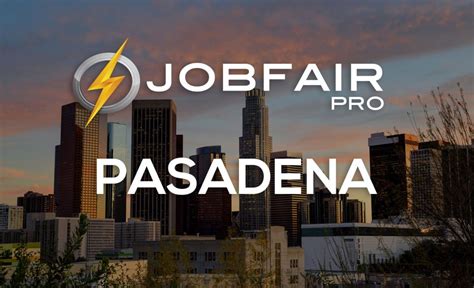 Pasadena Job Openings