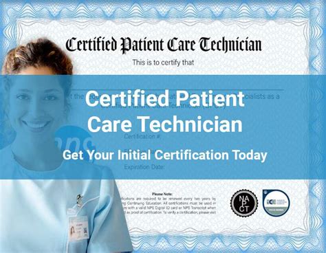 Patient Care Technician Certifications