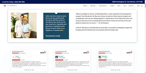 Patient Testimonials