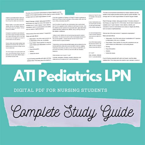 Pediatric LVN