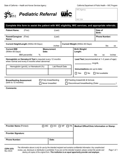 Pediatric Referrals