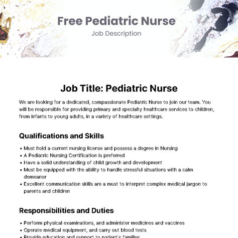 Pediatric RN jobs on social media