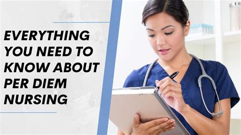 Per Diem Nursing Career