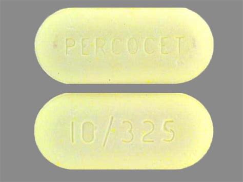 Percocet 10 325 Dosage