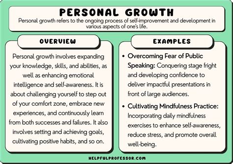 personal growth