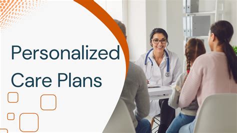 Personalized Care Plans
