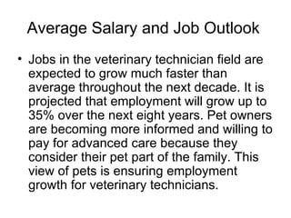 PET Job Outlook