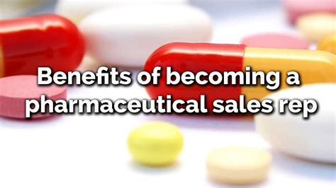 Pharmaceutical Sales Representative Benefits