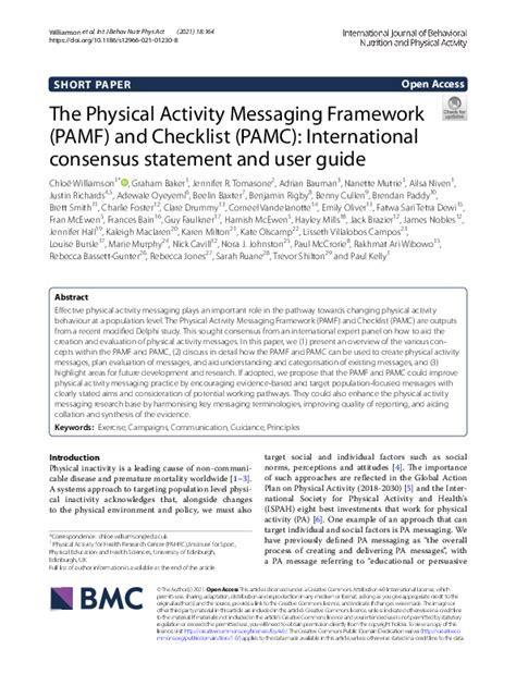 physical activity