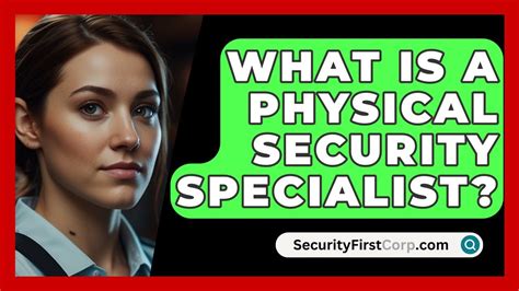 physical security specialist
