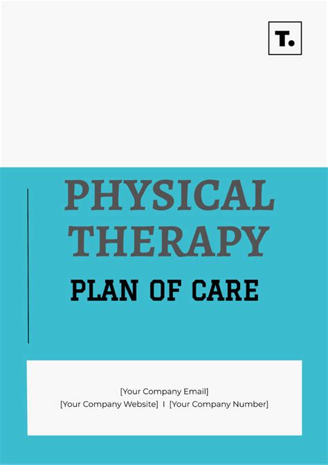Physical Therapy Treatment Plan