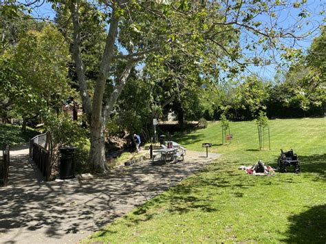 Picnic in Indian Rock Park Berkeley