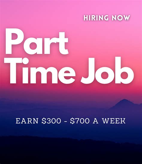 Popular part-time jobs hiring now