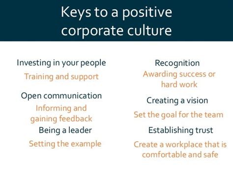 Positive company culture and employee recognition