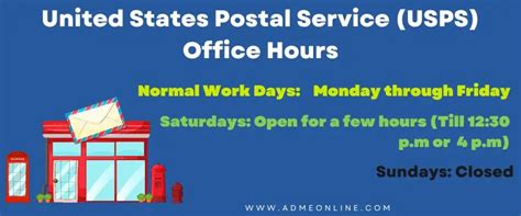post office saturday hours