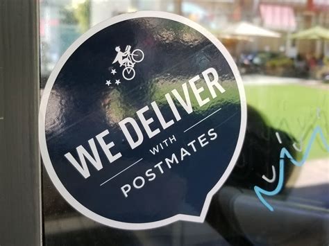 Postmates delivery driver