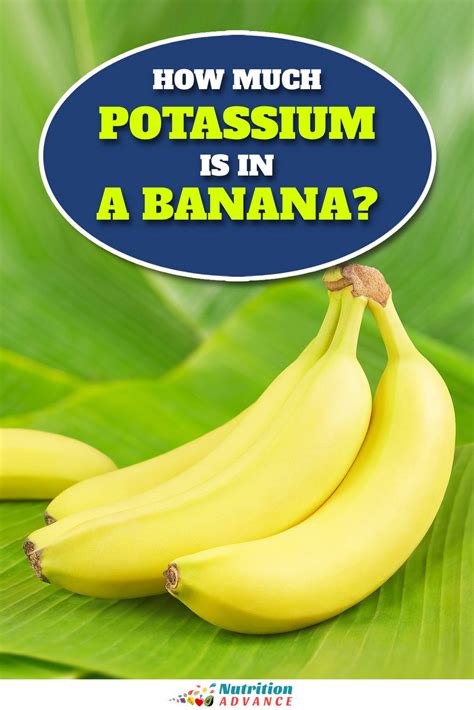 Potassium in Bananas