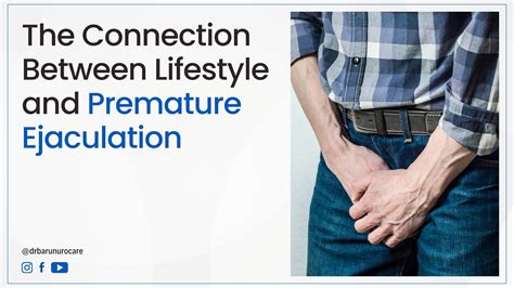 Premature Ejaculation Lifestyle Changes