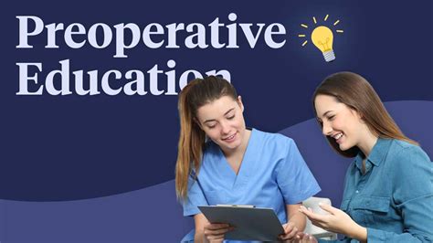 Pre-op nurse in educational setting