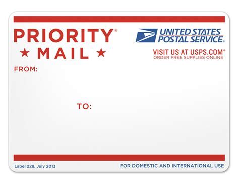 Priority Mail packages
