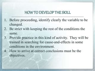 Proceeding Skills Conclusion