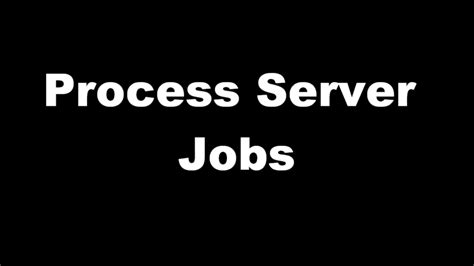 Process Server Jobs Near Me