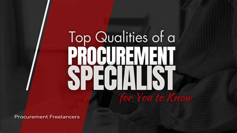 procurement specialist