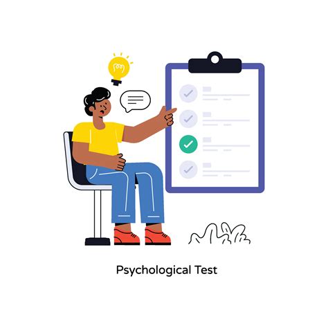 Therapist administering a psychological assessment