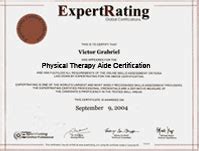 PT Aide Certification and Education