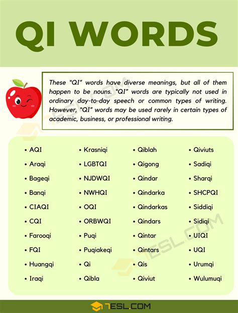 Qi words
