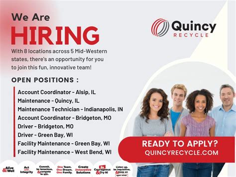 Quincy Job Opportunities