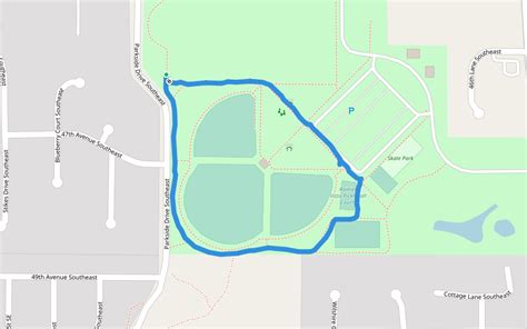 Rainier Vista map