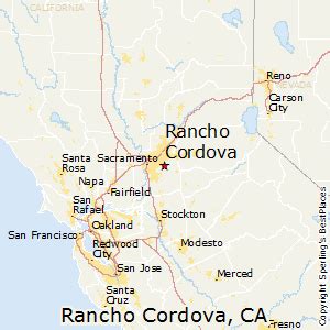 Rancho Cordova Map