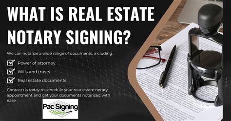 Real Estate Notary