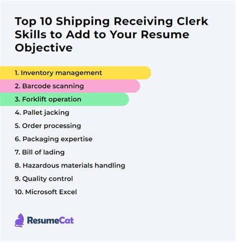 Receiving Jobs Skills