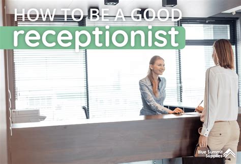 Receptionist Tips