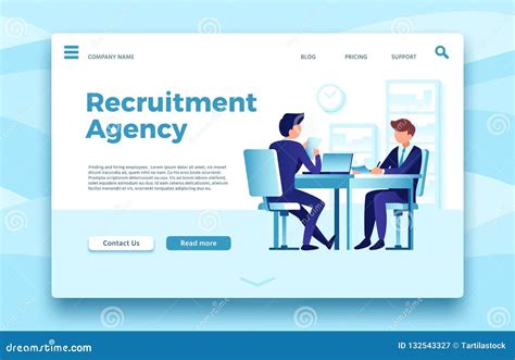 Recruitment agency office
