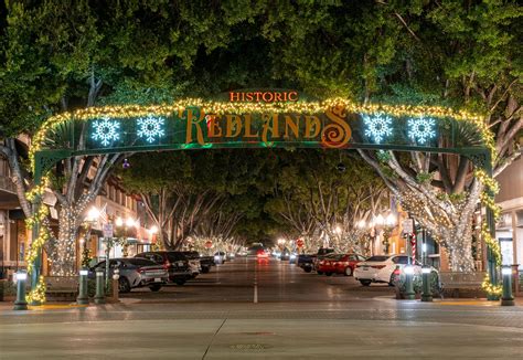 Redlands, CA, cityscape