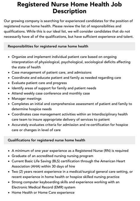 Registered Nurse Positions From Home