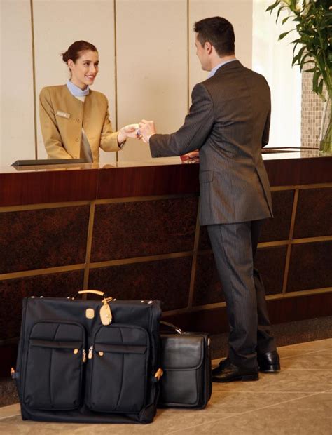 Registration clerk at a hospital front desk