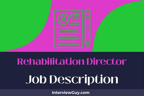 Rehab Director Jobs
