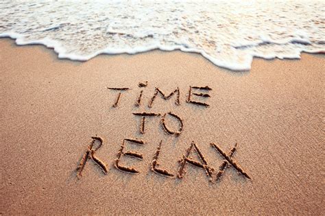 Relaxation and leisure