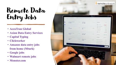 Remote Data Entry Jobs Application Tips