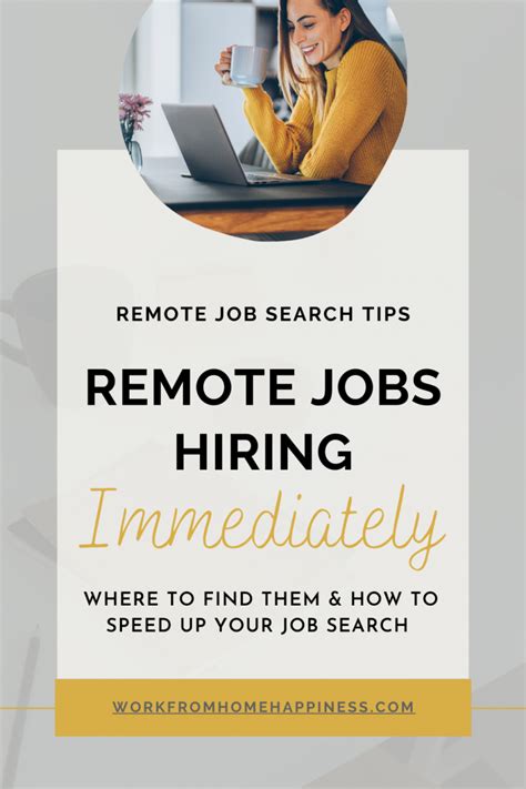 Remote Jobs Hiring Immediately