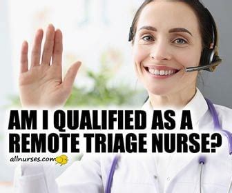 Remote Triage Nurse Requirements