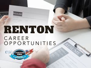 Renton Career Opportunities