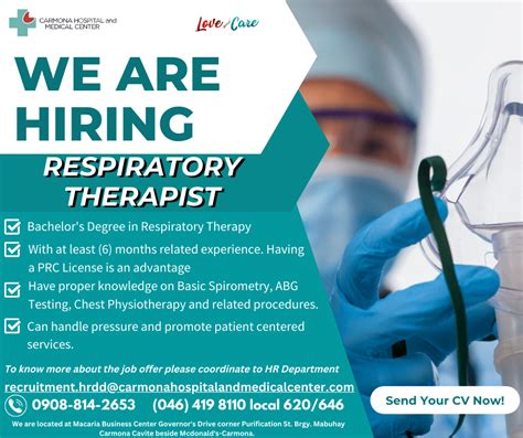 Respiratory Care Therapist Jobs