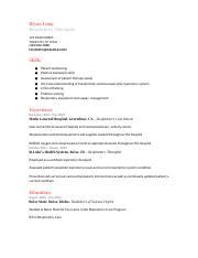 respiratory therapist